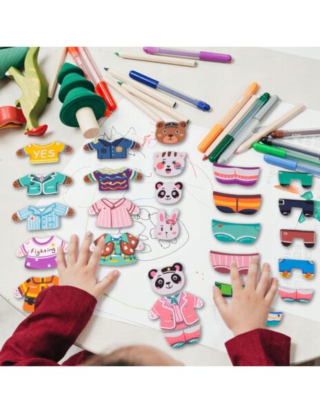 Magnetinė dėlionė, šaldytuvo magnetukai vaikams Magnetinė dėlionė, šaldytuvo magnetukai vaikams