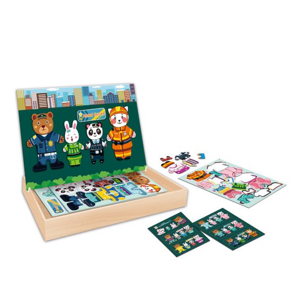 Magnetinė dėlionė, šaldytuvo magnetukai vaikams Magnetinė dėlionė, šaldytuvo magnetukai vaikams