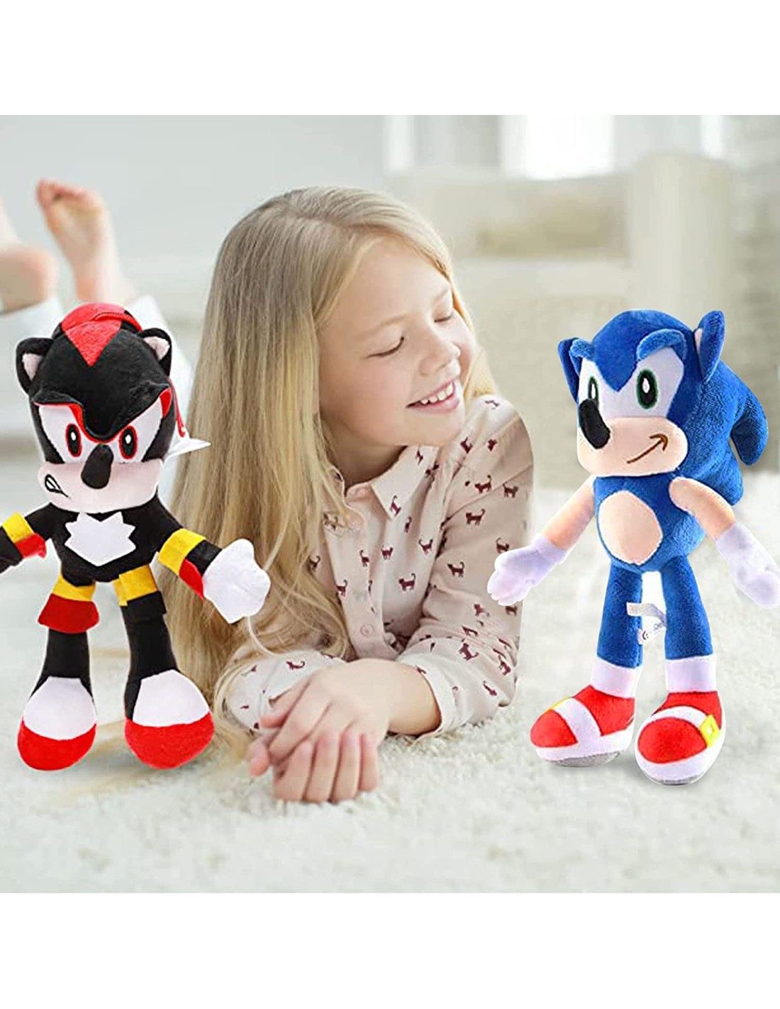 Sonic pliušinis žaislas 28 cm. aukštis