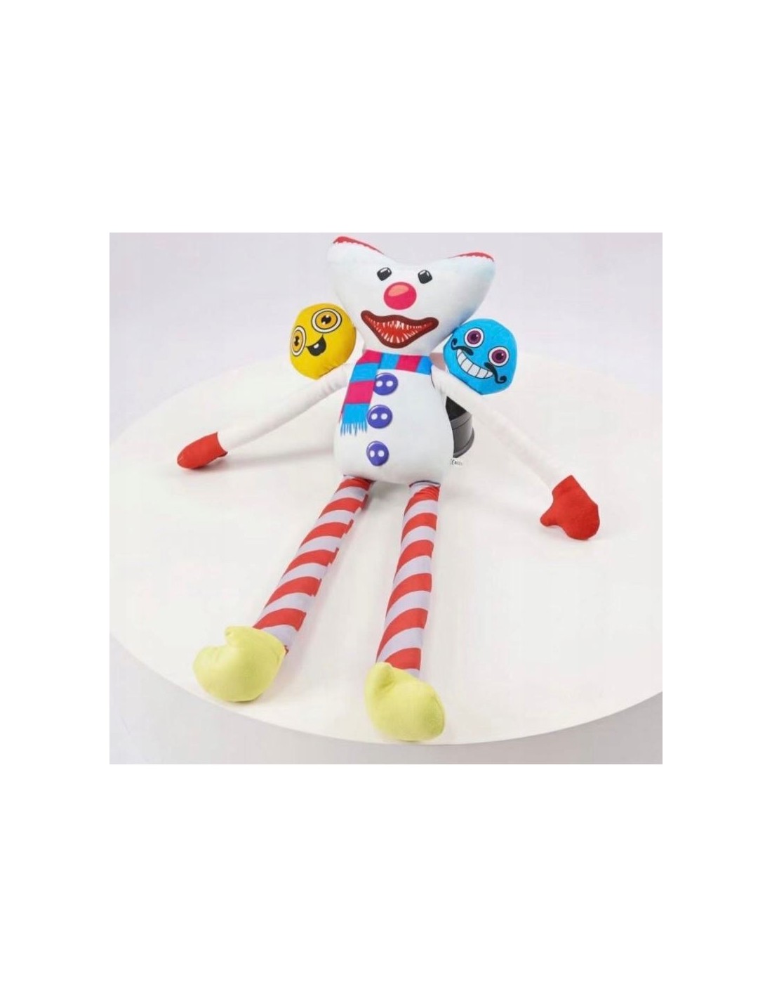 Huggy Wuggy klounas pliušinis žaislas 63cm.