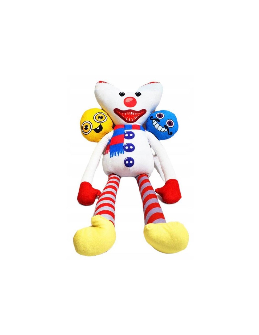 Huggy Wuggy klounas pliušinis žaislas 63cm. Huggy Wuggy klounas pliušinis žaislas 63cm.