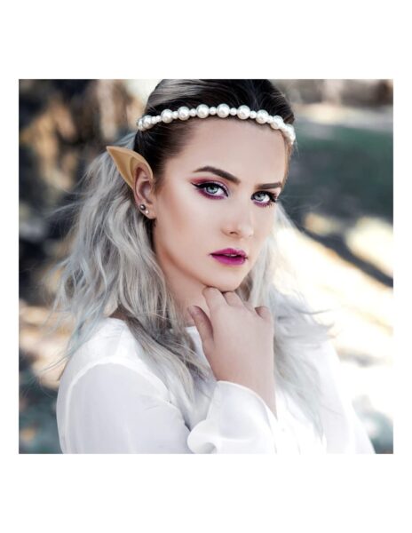 Helovynui Elfo ausys Goblinas šviečiančios tamsoje Helovynui Elfo ausys Goblinas šviečiančios tamsoje