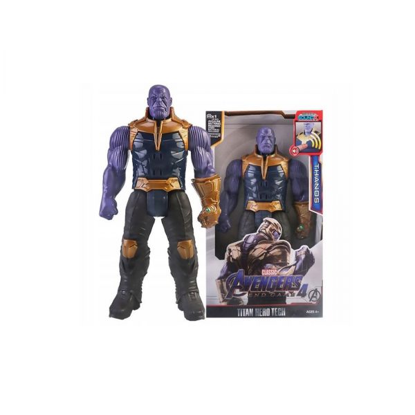 Figūra Avengers herojai, THANOS, su garsais, 29 cm. aukštis