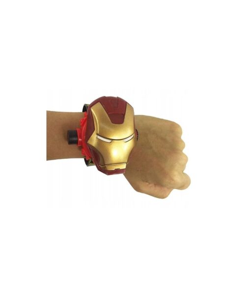 Avengers IRONMAN tipo laikrodis su projektoriumi, 24 paveikslėliai Avengers IRONMAN tipo laikrodis su projektoriumi, 24 paveikslėliai
