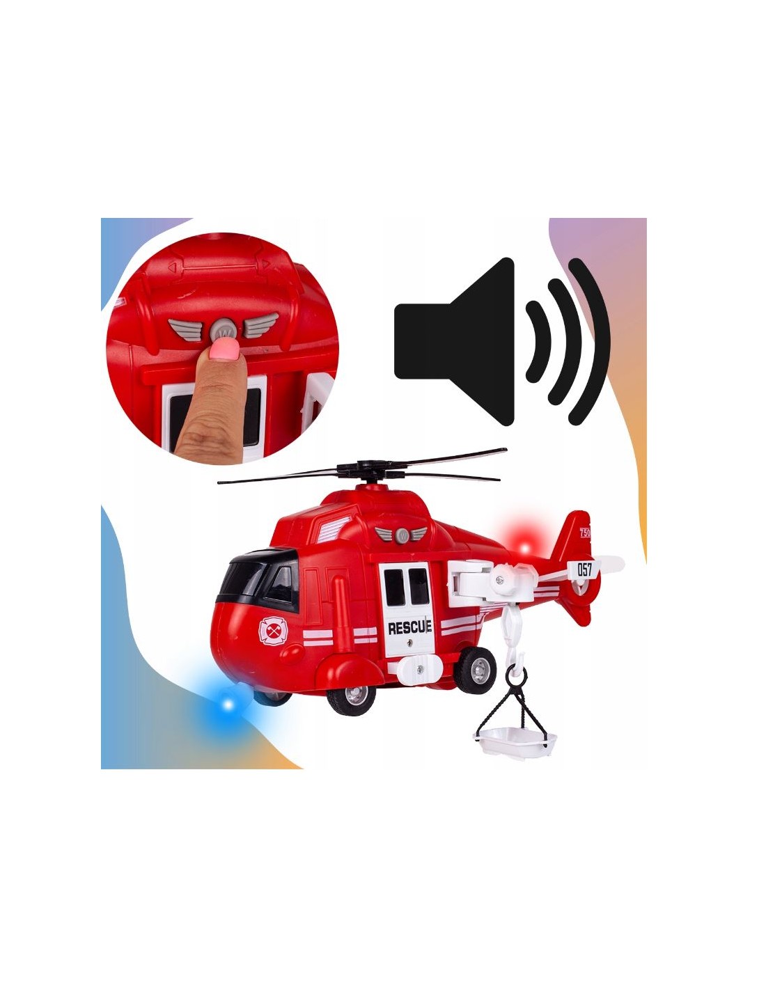 Malūnsparnis gaisrinė su garsais ir šviesomis, 1:16 Malūnsparnis gaisrinė su garsais ir šviesomis, 1:16