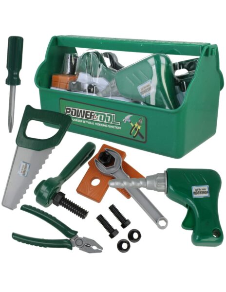 Įrankių rinkinys 14 dalių, su liniuote