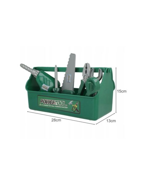 Įrankių rinkinys 14 dalių, su liniuote Įrankių rinkinys 14 dalių, su liniuote