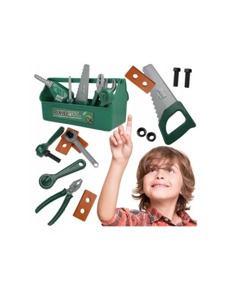 Įrankių rinkinys 14 dalių, su liniuote Įrankių rinkinys 14 dalių, su liniuote