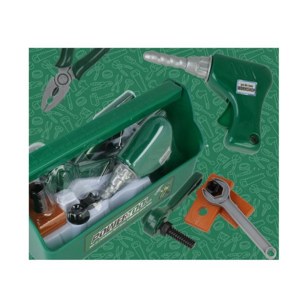 Įrankių rinkinys 14 dalių, su liniuote Įrankių rinkinys 14 dalių, su liniuote