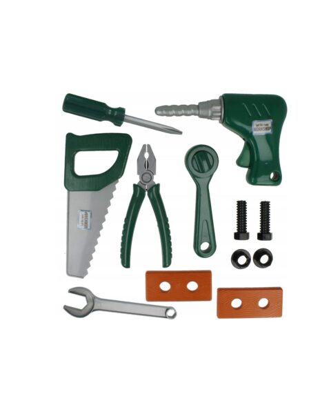 Įrankių rinkinys 14 dalių, su liniuote Įrankių rinkinys 14 dalių, su liniuote