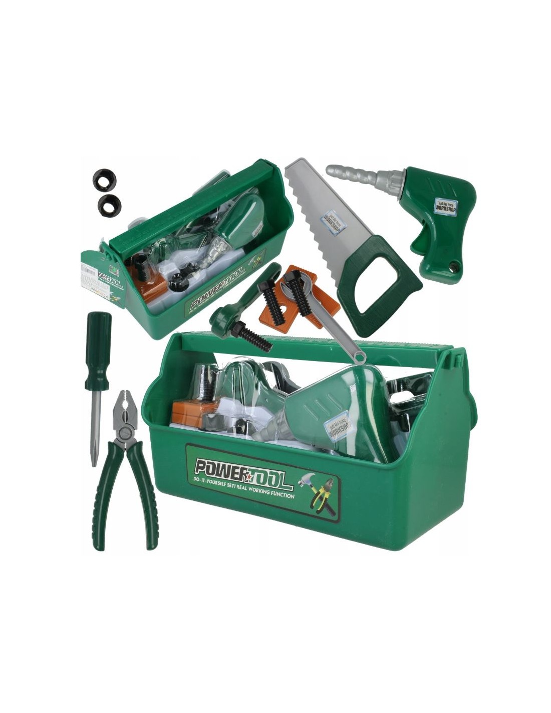 Įrankių rinkinys 14 dalių, su liniuote Įrankių rinkinys 14 dalių, su liniuote