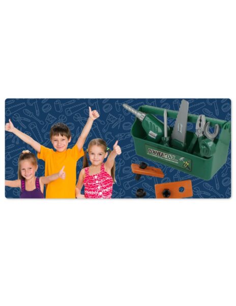 Įrankių rinkinys 14 dalių, su liniuote Įrankių rinkinys 14 dalių, su liniuote