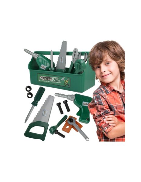 Įrankių rinkinys 14 dalių, su liniuote Įrankių rinkinys 14 dalių, su liniuote