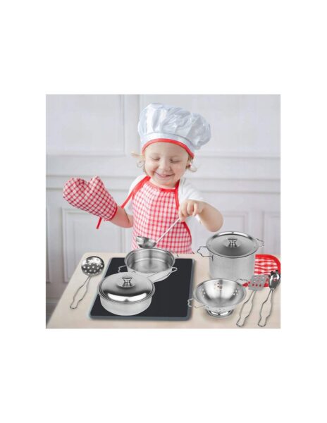 Šefo rinkinys 12 vnt., su prijuoste, metaliniai indeliai Šefo rinkinys 12 vnt., su prijuoste, metaliniai indeliai