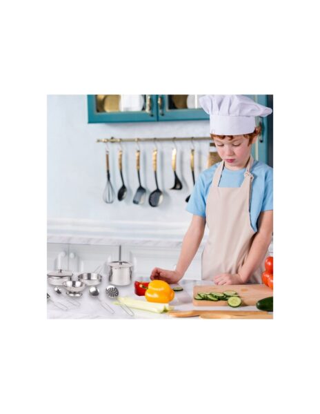 Šefo rinkinys 12 vnt., su prijuoste, metaliniai indeliai Šefo rinkinys 12 vnt., su prijuoste, metaliniai indeliai