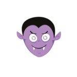 Monstrų kaukės Helovynui popierinės 6 vt. Monstrų kaukės Helovynui popierinės 6 vt.