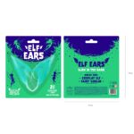 Helovynui Elfo ausys Goblinas šviečiančios tamsoje 14x14 cm. Helovynui Elfo ausys Goblinas šviečiančios tamsoje 14x14 cm.