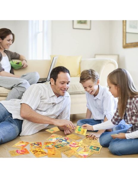 Pokemon kortos 55 vnt. auksinė kolekcija Gx Rare V serijos Vmax Rares Pokemon kortos 55 vnt. auksinė kolekcija Gx Rare V serijos Vmax Rares