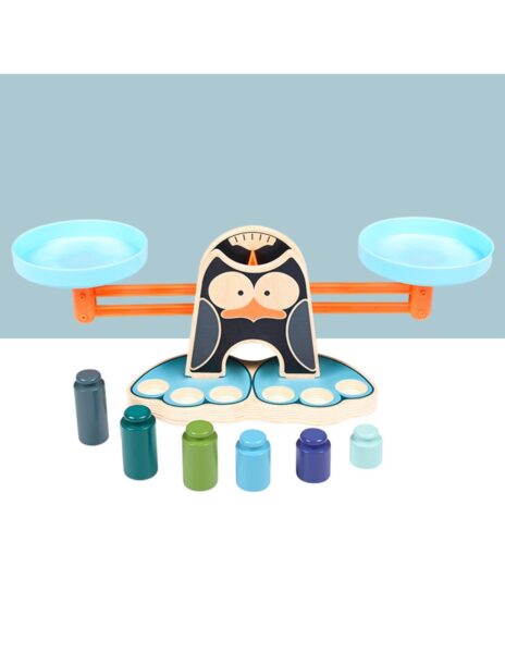 Medinis, balansinis žaidimas pingvinas matematikos mokymuisi Medinis, balansinis žaidimas pingvinas matematikos mokymuisi