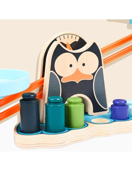 Medinis, balansinis žaidimas pingvinas matematikos mokymuisi Medinis, balansinis žaidimas pingvinas matematikos mokymuisi