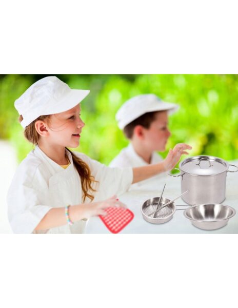 Metalinių indų ir įrankių rinkinys, 12 vnt. Metalinių indų ir įrankių rinkinys, 12 vnt.