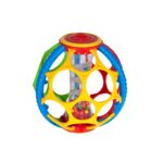 Kamuolys kūdikiui nuo 6 mėn.,barška rutuliukai, kramtukas Kamuolys kūdikiui nuo 6 mėn.,barška rutuliukai, kramtukas