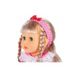 Vaikščiojanti ineraktyvi lėlė, veikia suplojus rankomis, 42 cm. aukštis Vaikščiojanti ineraktyvi lėlė, veikia suplojus rankomis, 42 cm. aukštis