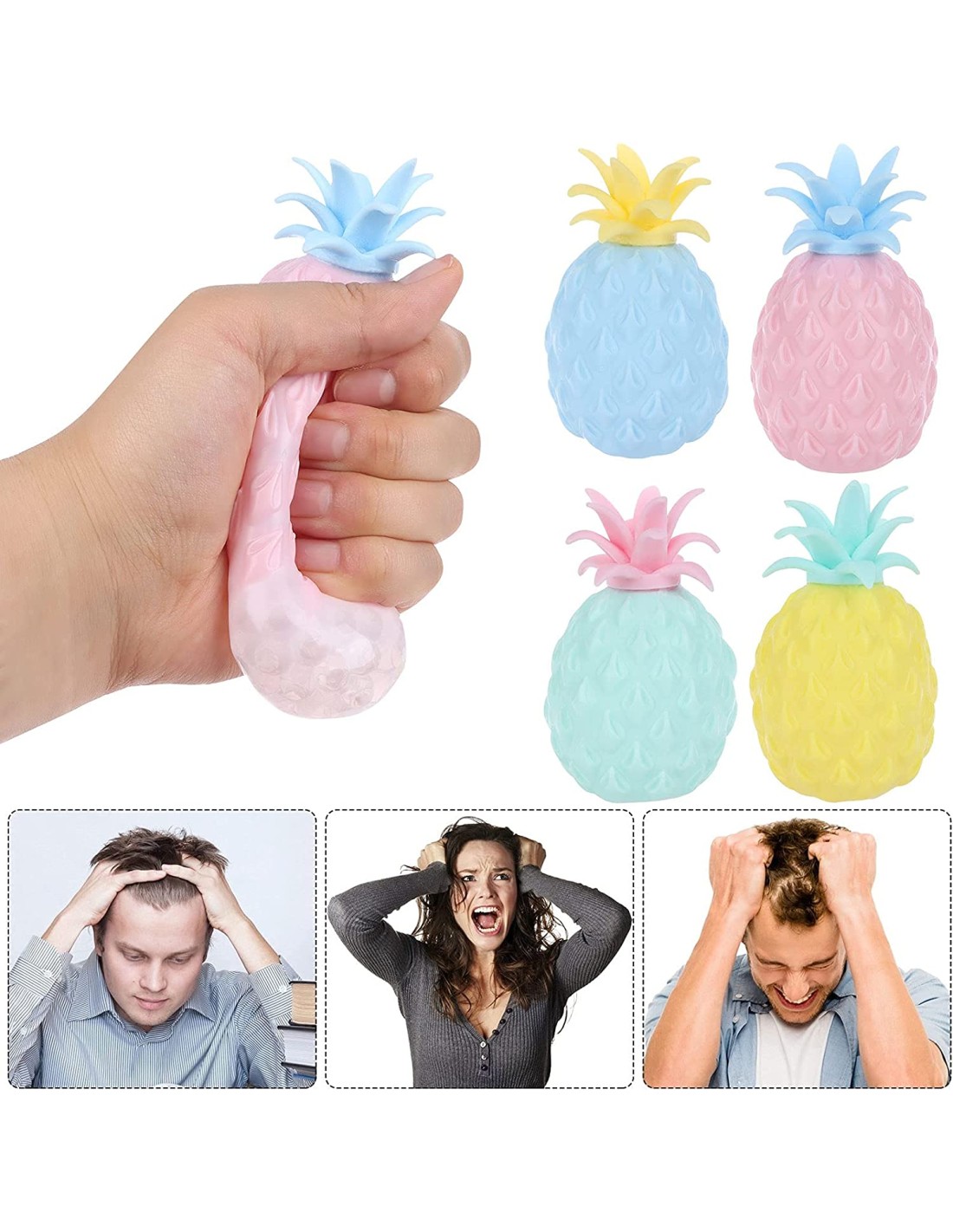 Žaislų rinkinys nykštukams10 vnt, modelinas, fidget Žaislų rinkinys nykštukams10 vnt, modelinas, fidget