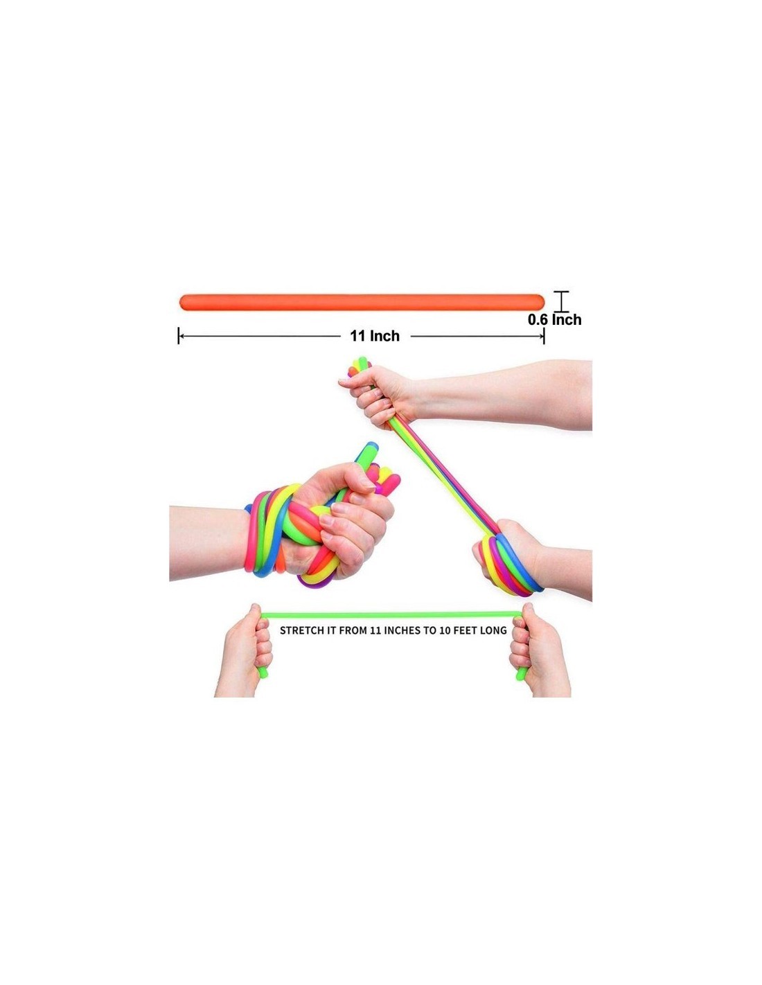 Žaislų rinkinys nykštukams10 vnt, modelinas, fidget Žaislų rinkinys nykštukams10 vnt, modelinas, fidget