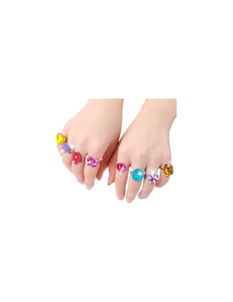 Žaislų rinkinys nykštukams 10 vnt., žiedelis, šviečiantis lollipop, tampomi minkomi fidget žaislai Žaislų rinkinys nykštukams 10 vnt., žiedelis, šviečiantis lollipop, tampomi minkomi fidget žaislai