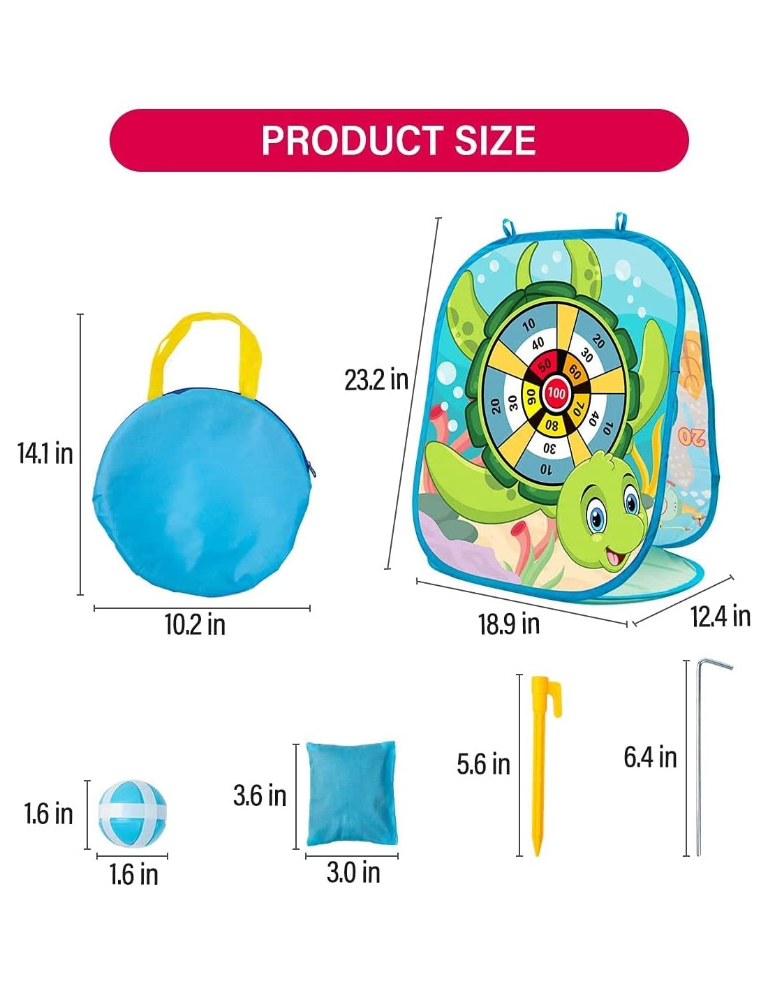 Žaidimas taikinys 3 in 1 išskleidžiamas stovas, kryžiukai, nuliukai, galima nešioti, tinkamas ir viduje ir lauke Žaidimas taikinys 3 in 1 išskleidžiamas stovas, kryžiukai, nuliukai, galima nešioti, tinkamas ir viduje ir lauke