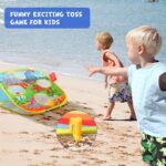 Žaidimas taikinys 3 in 1 išskleidžiamas stovas, kryžiukai, nuliukai, galima nešioti, tinkamas ir viduje ir lauke Žaidimas taikinys 3 in 1 išskleidžiamas stovas, kryžiukai, nuliukai, galima nešioti, tinkamas ir viduje ir lauke