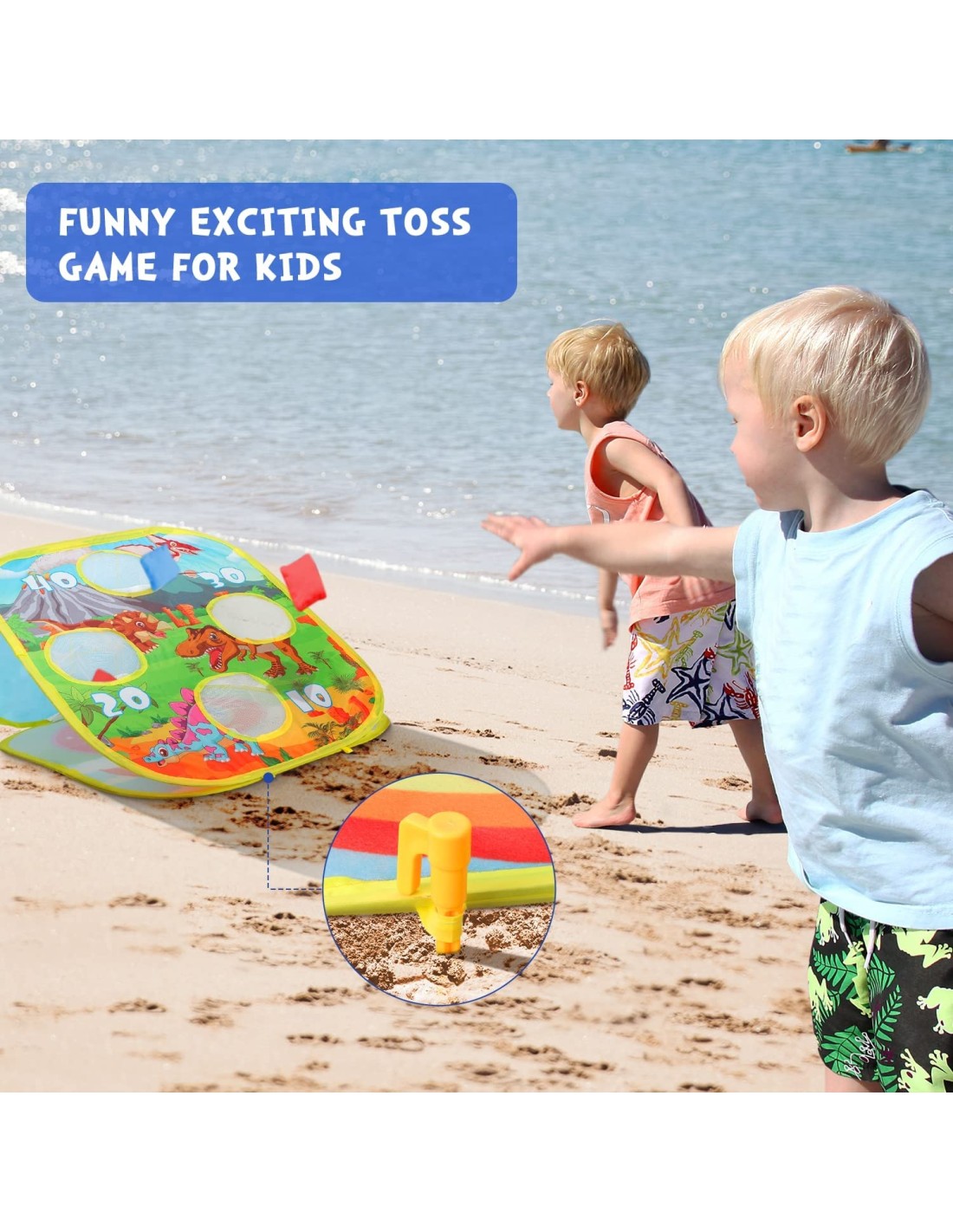 Žaidimas taikinys 3 in 1 išskleidžiamas stovas, kryžiukai, nuliukai, galima nešioti, tinkamas ir viduje ir lauke Žaidimas taikinys 3 in 1 išskleidžiamas stovas, kryžiukai, nuliukai, galima nešioti, tinkamas ir viduje ir lauke