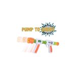 Šautuvas aerodinaminis su kamuoliukais-kulkomis, 3 taikiniai Šautuvas aerodinaminis su kamuoliukais-kulkomis, 3 taikiniai