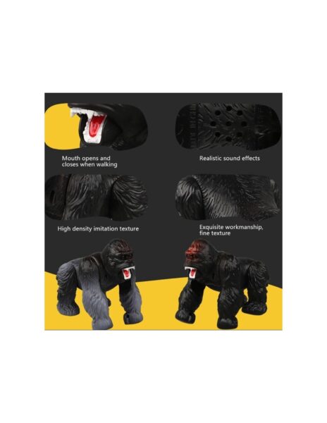 Infrared RC Gorilla su valdymo pultu, šviesos ir garso efektai Infrared RC Gorilla su valdymo pultu, šviesos ir garso efektai