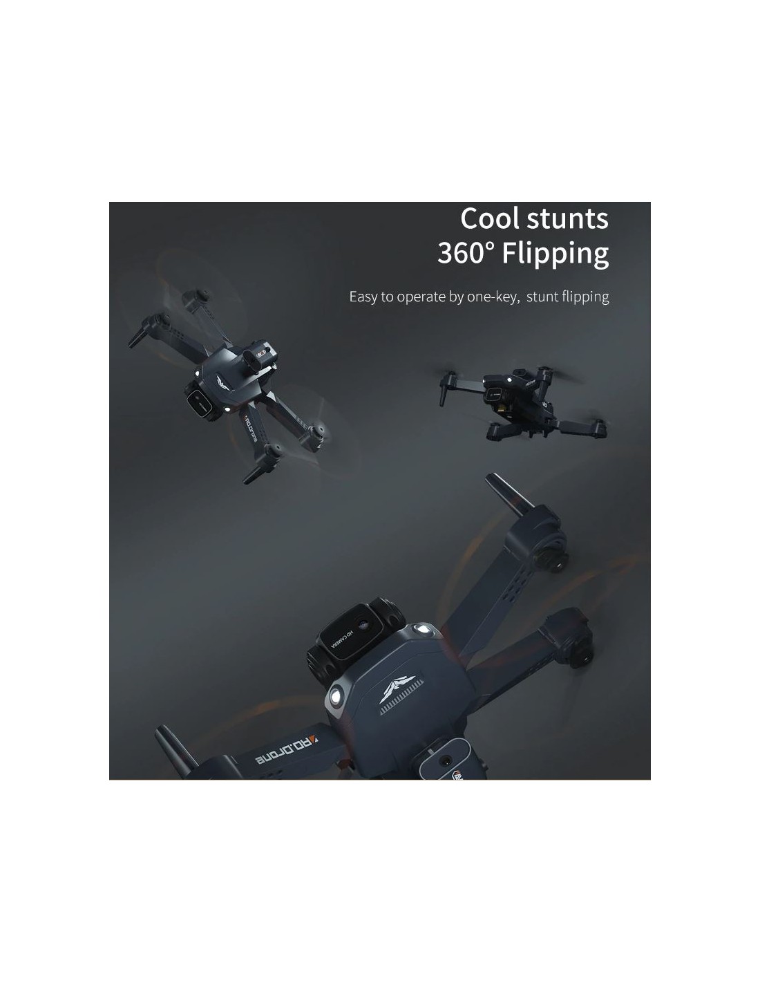 RC profesionalus dronas, 4 K kamera, kliūčių išvengimas RC profesionalus dronas, 4 K kamera, kliūčių išvengimas