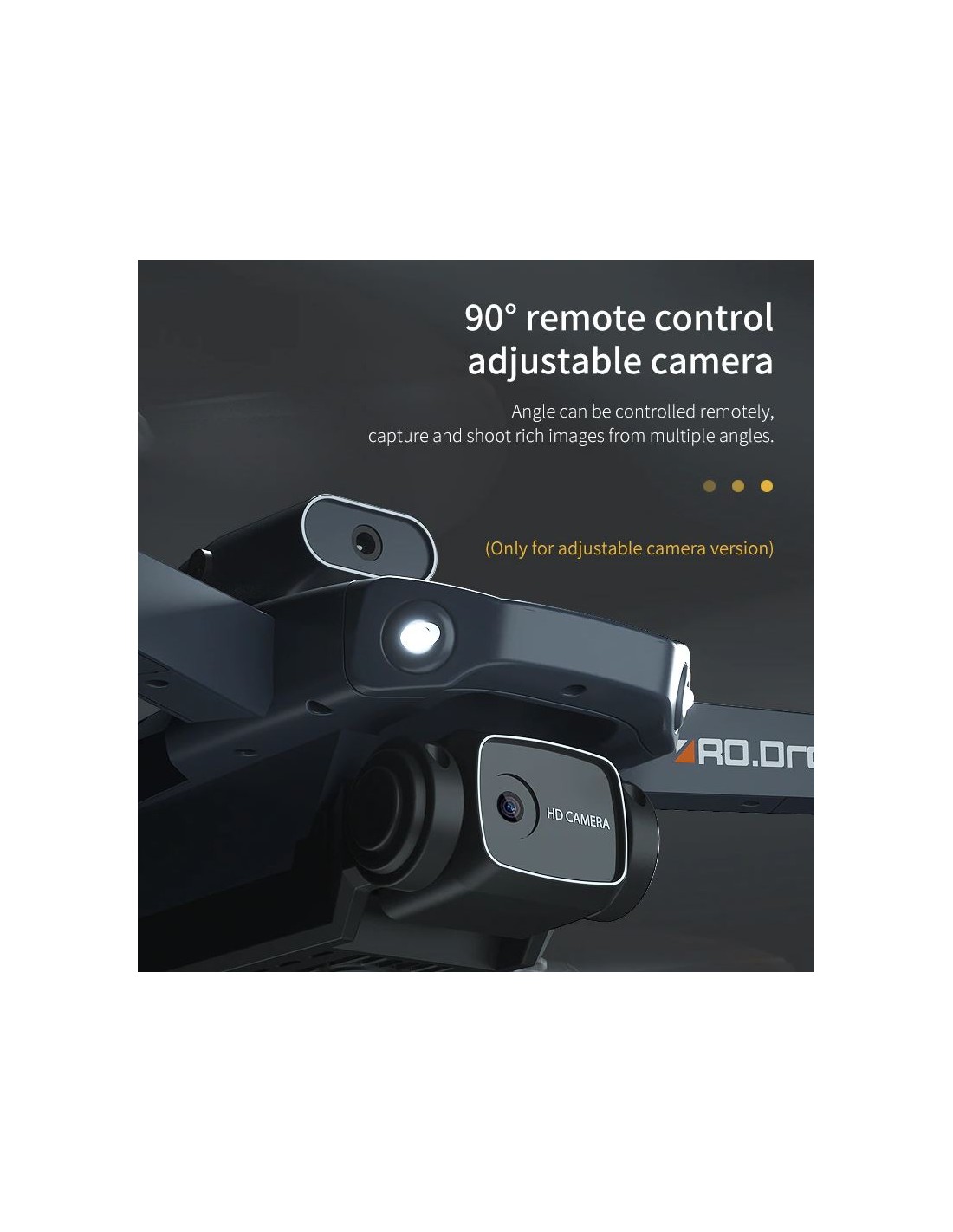 RC profesionalus dronas, 4 K kamera, kliūčių išvengimas RC profesionalus dronas, 4 K kamera, kliūčių išvengimas