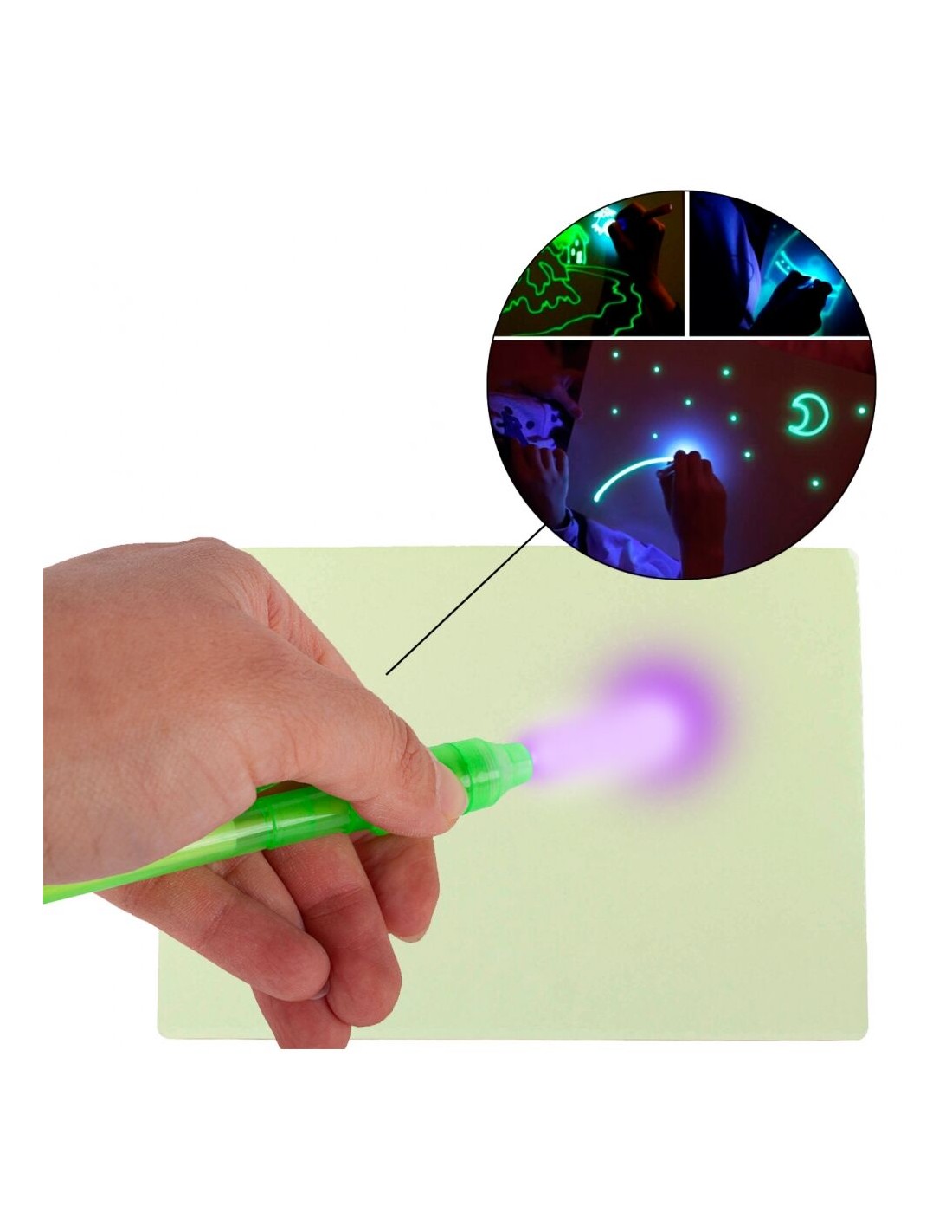 Magiška lenta piešimui su LED lempute A3 formato, su šviečiančiu rašikliu, raidžių formos Magiška lenta piešimui su LED lempute A3 formato, su šviečiančiu rašikliu, raidžių formos