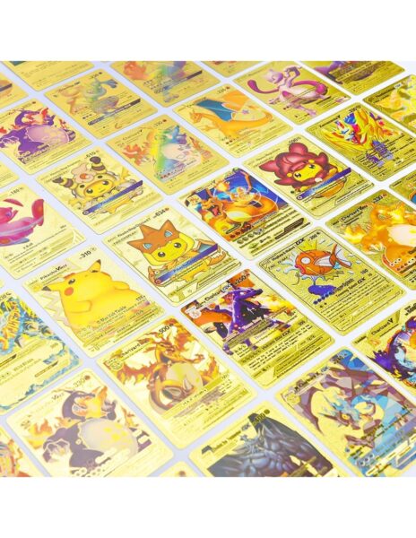 Pokemon kortos 30 vnt. auksinė kolekcija Gx Rare V serijos Vmax Rares Pokemon kortos 30 vnt. auksinė kolekcija Gx Rare V serijos Vmax Rares
