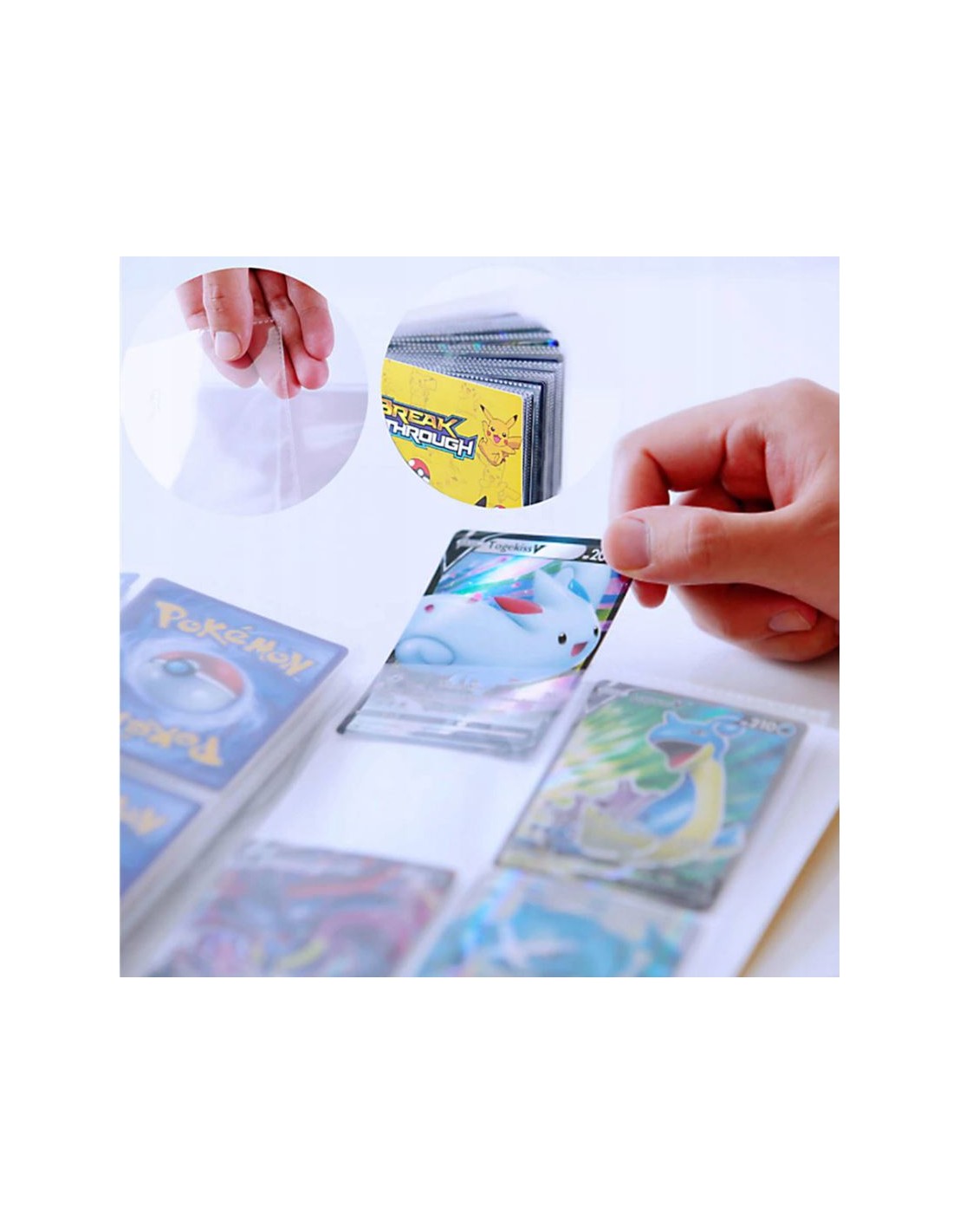 Pokemon albumas kortoms, talpa, 432 kortos Pokemon albumas kortoms, talpa, 432 kortos