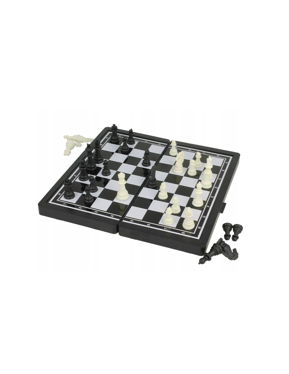 Magnetinių šaškių, šachmatų ir nardų rinkinys 3 in 1 Magnetinių šaškių, šachmatų ir nardų rinkinys 3 in 1