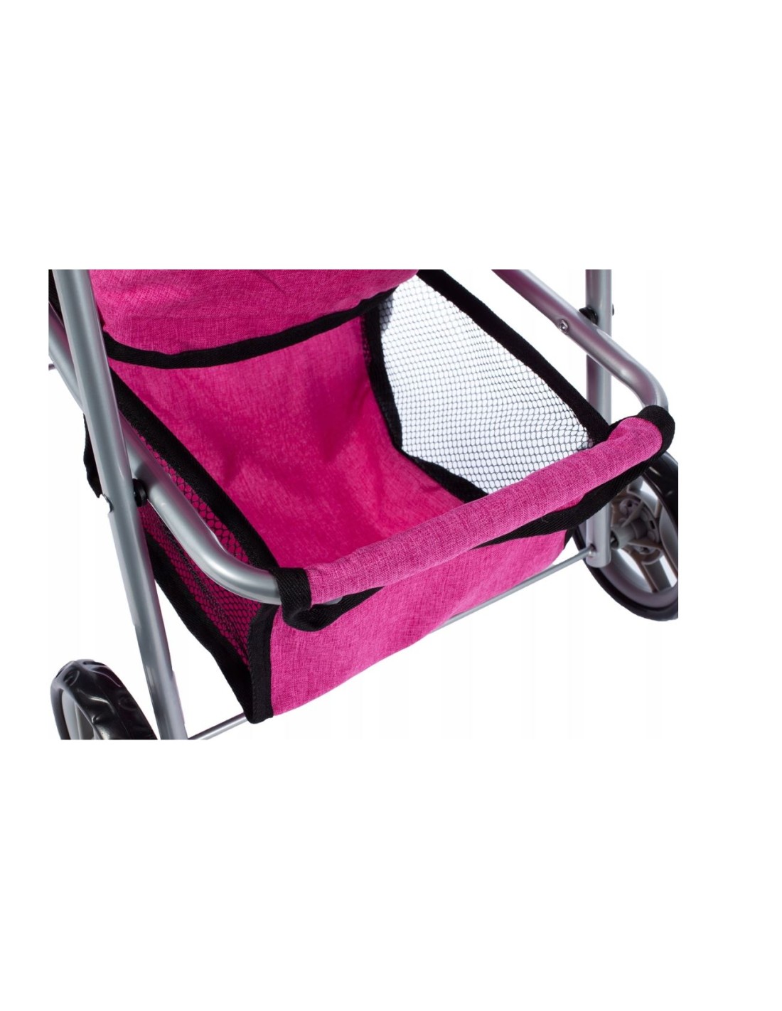 Vežimėlis lėlei vaikiškas, sulankstomas Vežimėlis lėlei vaikiškas, sulankstomas