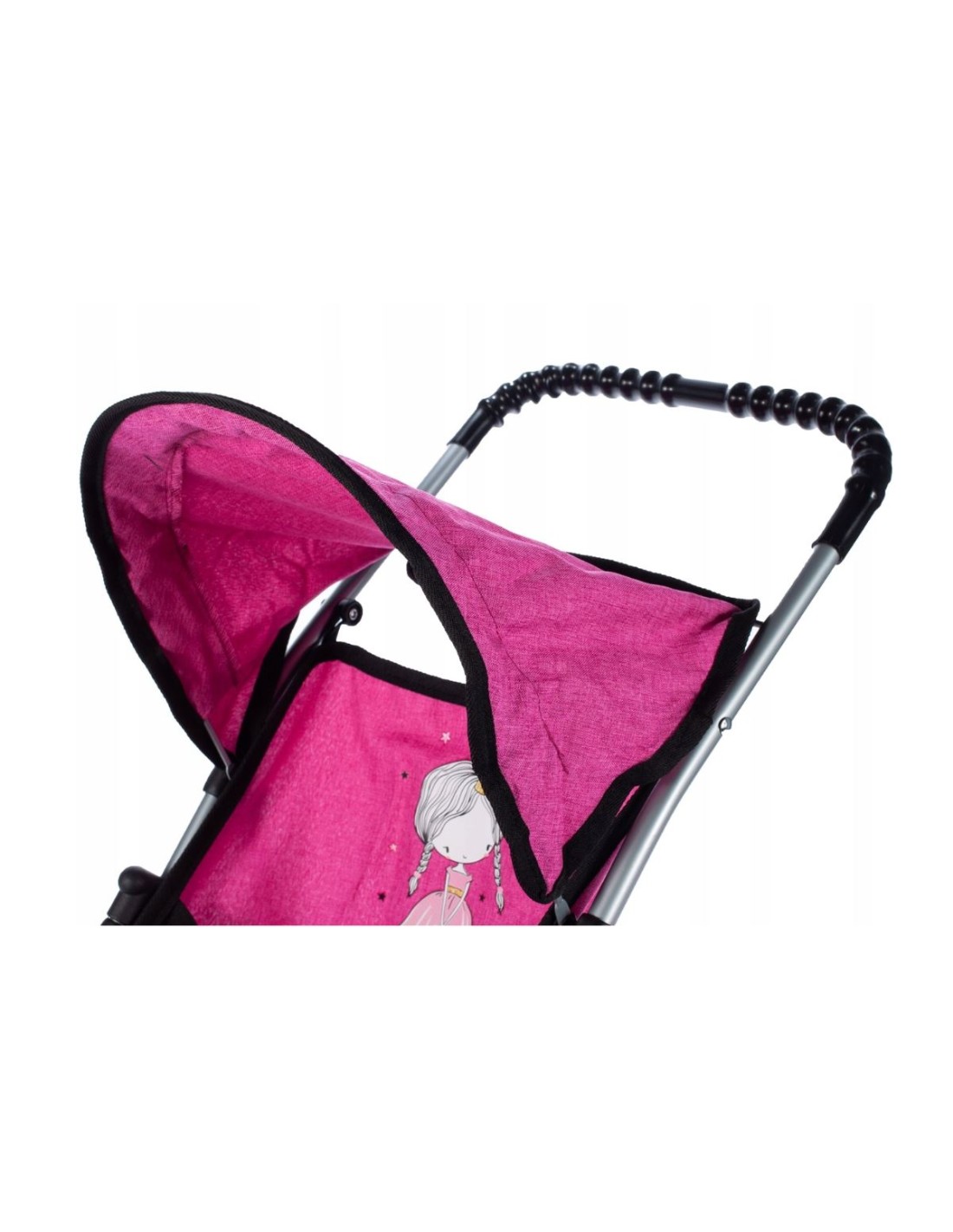 Vežimėlis lėlei vaikiškas, sulankstomas Vežimėlis lėlei vaikiškas, sulankstomas