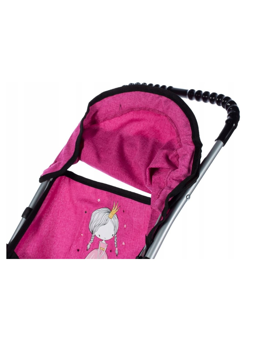 Vežimėlis lėlei vaikiškas, sulankstomas Vežimėlis lėlei vaikiškas, sulankstomas