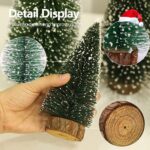 Kalėdų eglutė LED šviečianti dekoracija, 30 cm aukštis