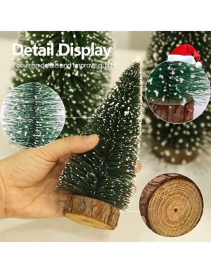 Kalėdų eglutė LED šviečianti dekoracija, 30 cm aukštis