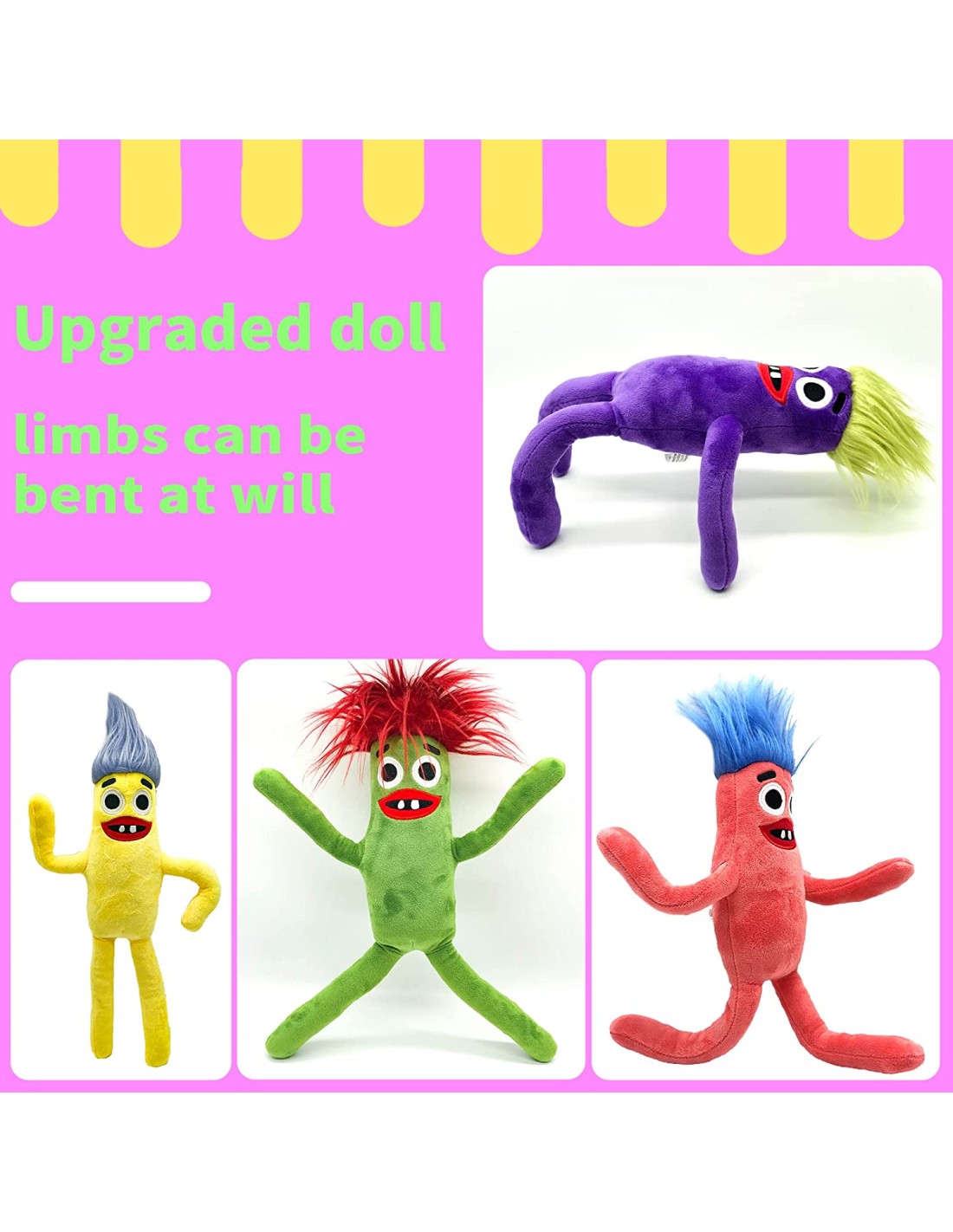 Šokančios dešrelės pliušinis žaislas Nobody Sausage, pliušinis žaislas Šokančios dešrelės pliušinis žaislas Nobody Sausage, pliušinis žaislas