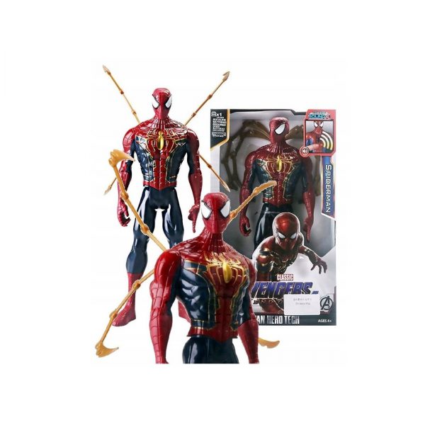 Figūra Avengers herojai, Spiderman su garsais, 28 cm. aukštis