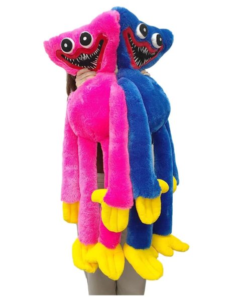 Huggy wuggy pliušinis žaislas 100 cm. aukštis, ROŽINIS Huggy wuggy pliušinis žaislas 100 cm. aukštis, ROŽINIS