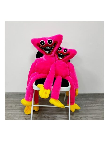 Huggy wuggy pliušinis žaislas 100 cm. aukštis, ROŽINIS Huggy wuggy pliušinis žaislas 100 cm. aukštis, ROŽINIS